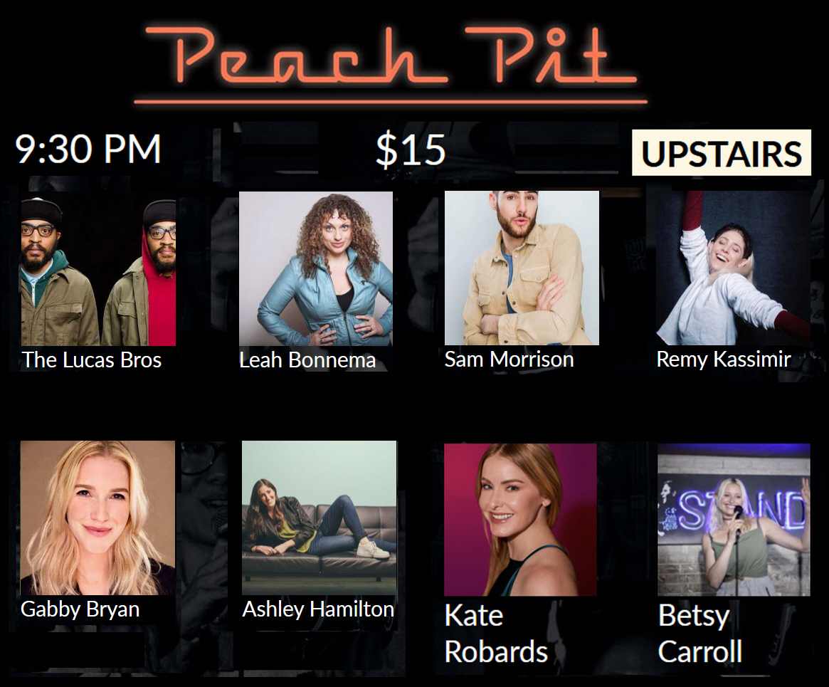 Peach Pit Comedy